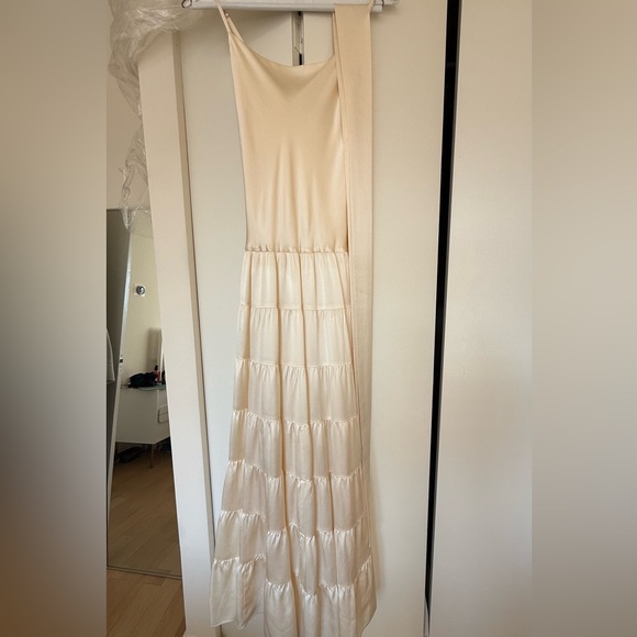 Reformation Agnes Dress with Scarf (Size 2) - Worn once - used, like new! - Picture 8 of 11